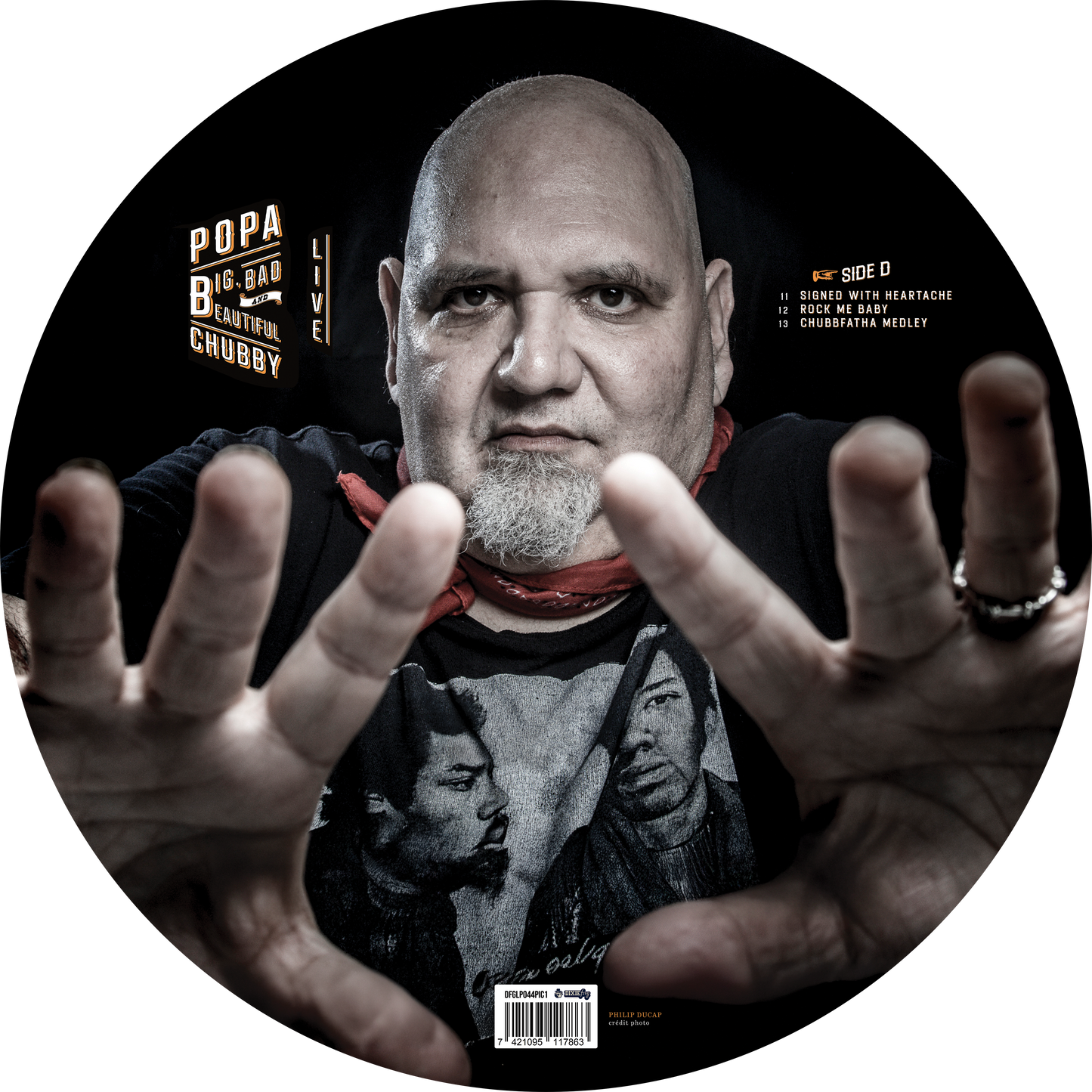 POPA CHUBBY - DOUBLE PICTURE DISC - BIG BAD AND BEAUTIFUL VOL.1