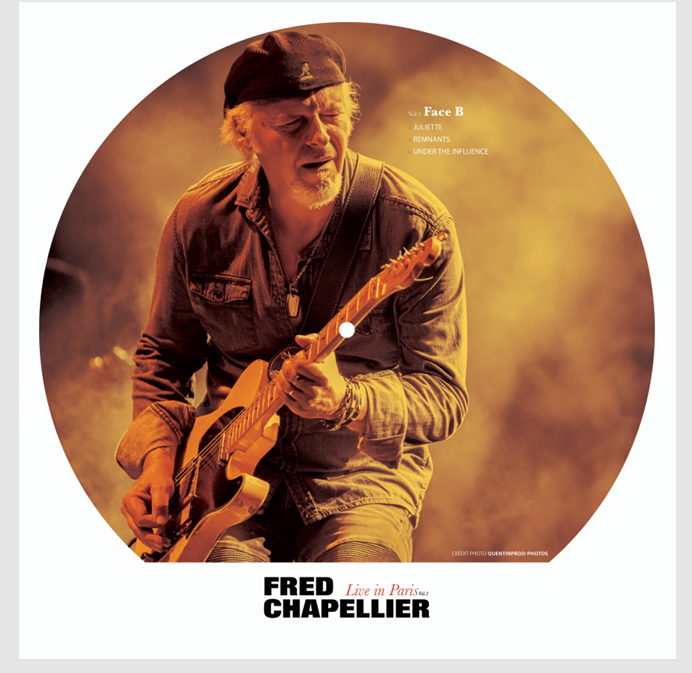 FRED CHAPELLIER - PICTURE DISC - LIVE IN PARIS VOL.1
