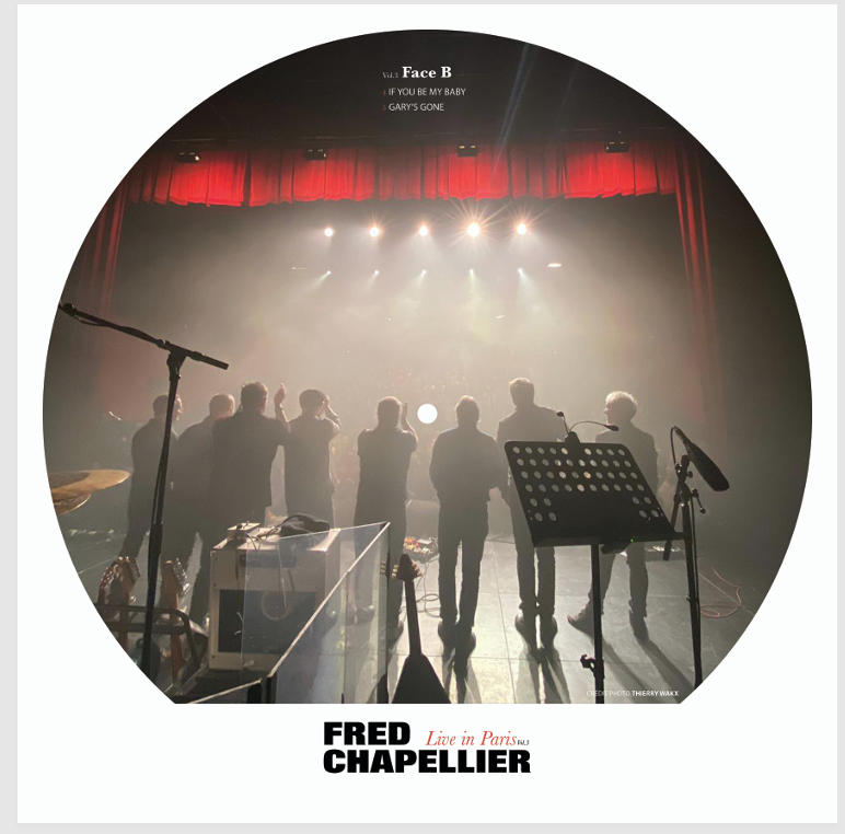 FRED CHAPELLIER - PICTURE DISC - LIVE IN PARIS VOL.3