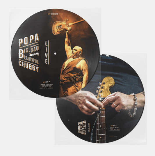 [PRE-ORDER] POPA CHUBBY - DOUBLE PICTURE DISC - BIG BAD AND BEAUTIFUL VOL.1