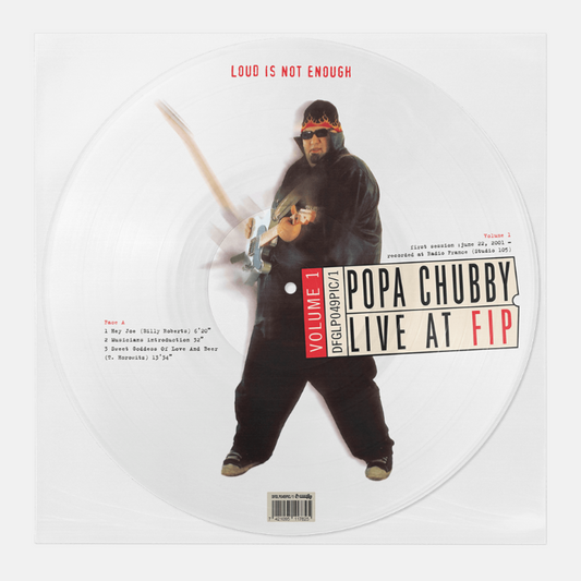 [PRE-ORDER] POPA CHUBBY - PICTURE DISC - LIVE AT FIP VOL.1