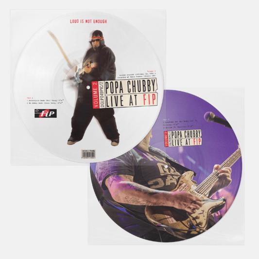 [PRE-ORDER] POPA CHUBBY - DOUBLE PICTURE DISC - LIVE AT FIP VOL.2