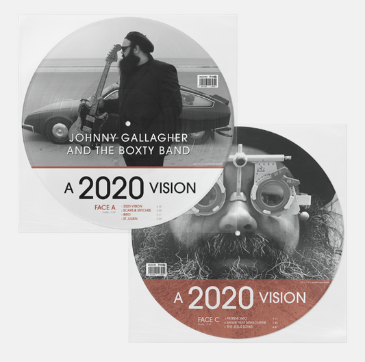 [PRE-ORDER] JOHNNY GALLAGHER DOUBLE LP PICTURE DISC - 2020 VISION