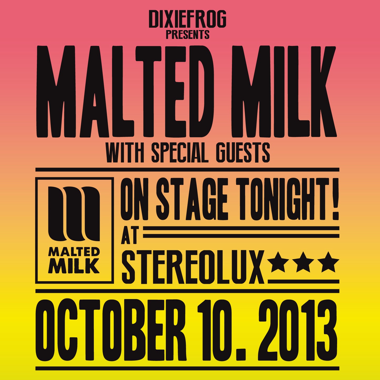 Malted Milk - On Stage Tonight