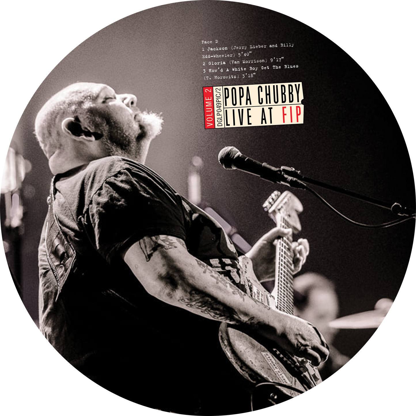 [PRE-ORDER] POPA CHUBBY - PICTURE DISC - LIVE AT FIP VOL.1