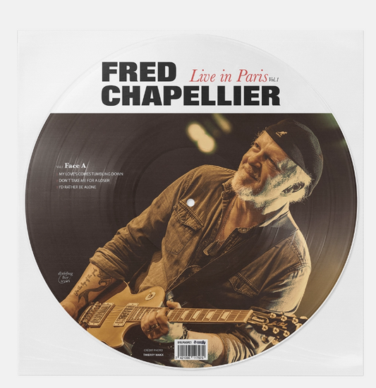 [PRE-ORDER] FRED CHAPELLIER - PICTURE DISC - LIVE IN PARIS VOL.1