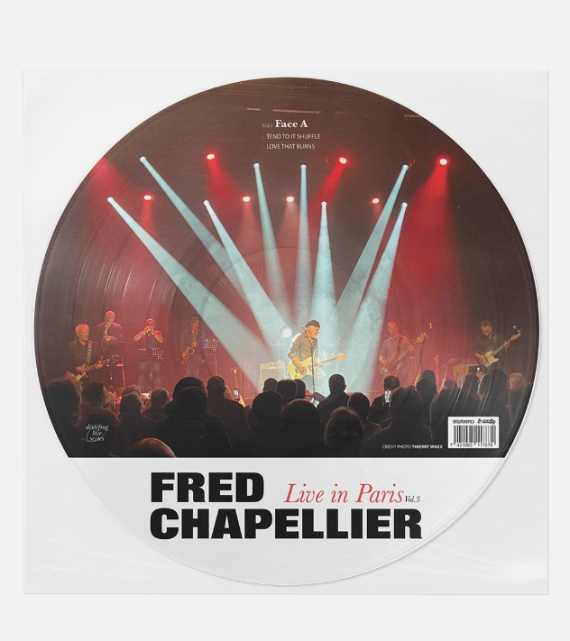 [PRE-ORDER] FRED CHAPELLIER - PICTURE DISC - LIVE IN PARIS VOL.3