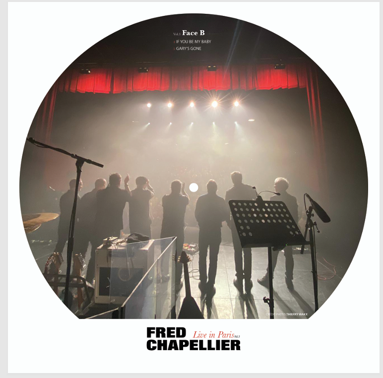 [PRE-ORDER] FRED CHAPELLIER - PICTURE DISC - LIVE IN PARIS VOL.3