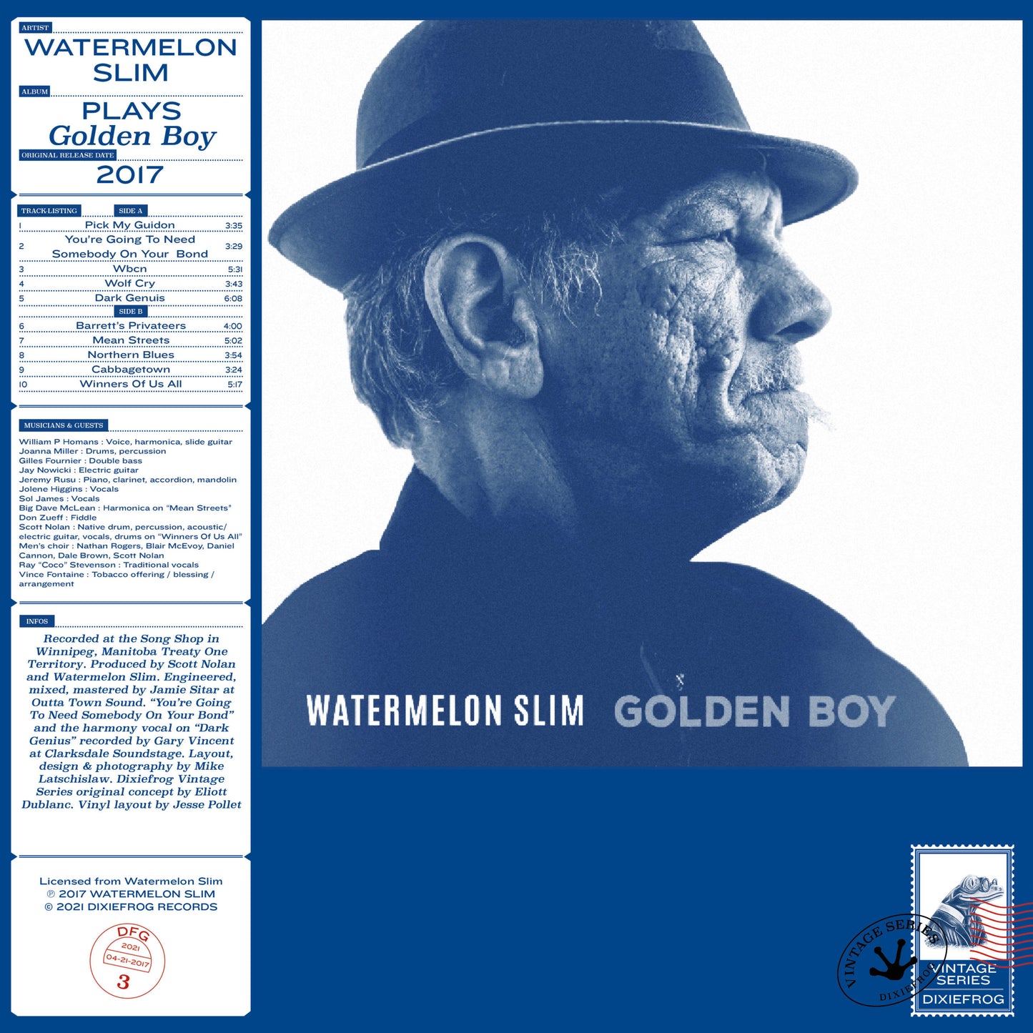 Watermelon Slim - Golden Boy